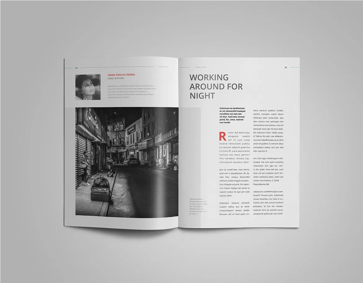 职场/人力资源主题素材库精选杂志排版设计模板 Lastjob | Magazine Template插图(13)