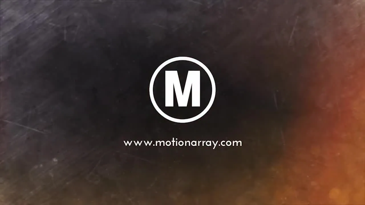 简洁华丽精美的视差照片幻灯片像素设计精选AE模板