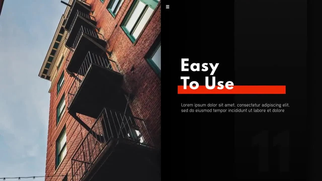 黑暗背景企业演示动画像素设计精选AE模板