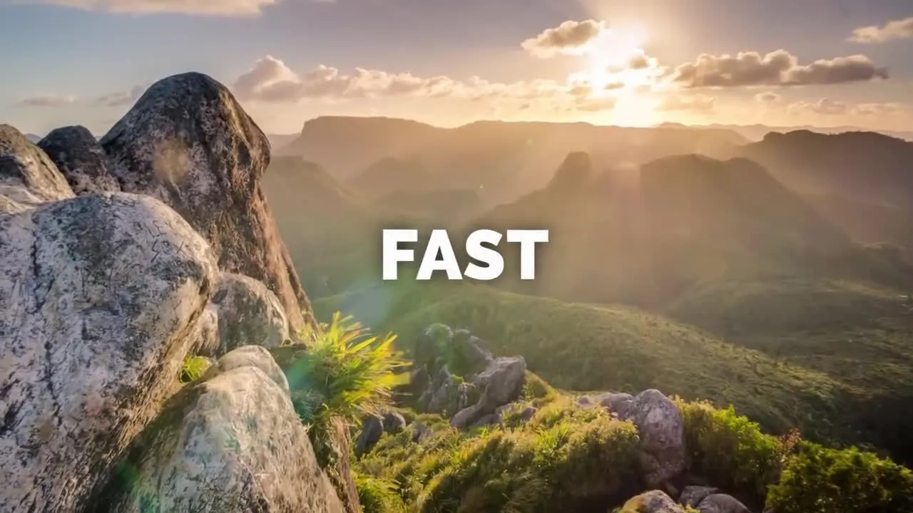 简约现代活力的照片幻灯片像素设计精选AE模板