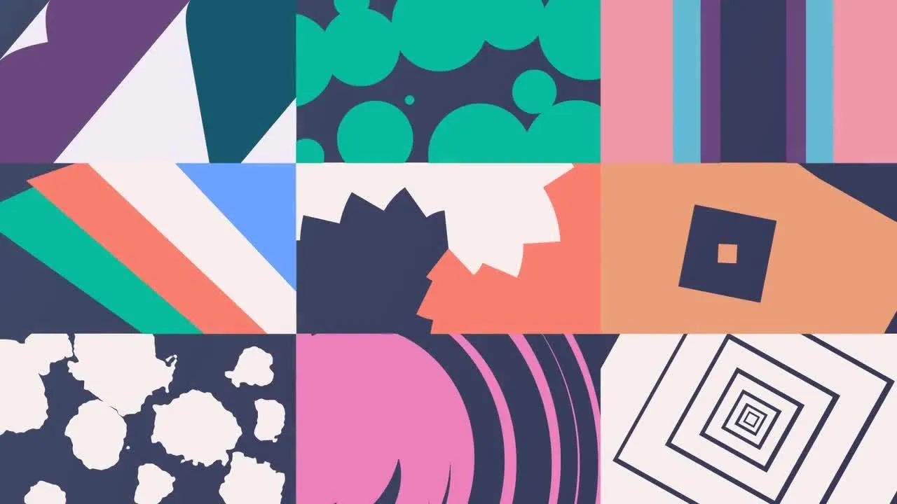 100个设计独特的过渡效果文本动画像素设计精选AE模板