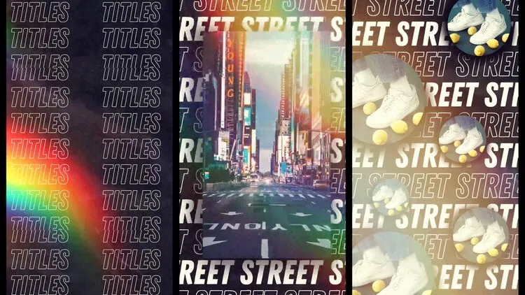 动感十足的动画像素设计精选AE模板