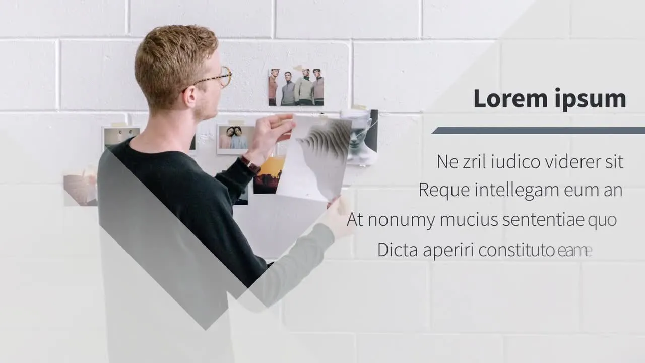 简约的企业开业AE文本模板素材