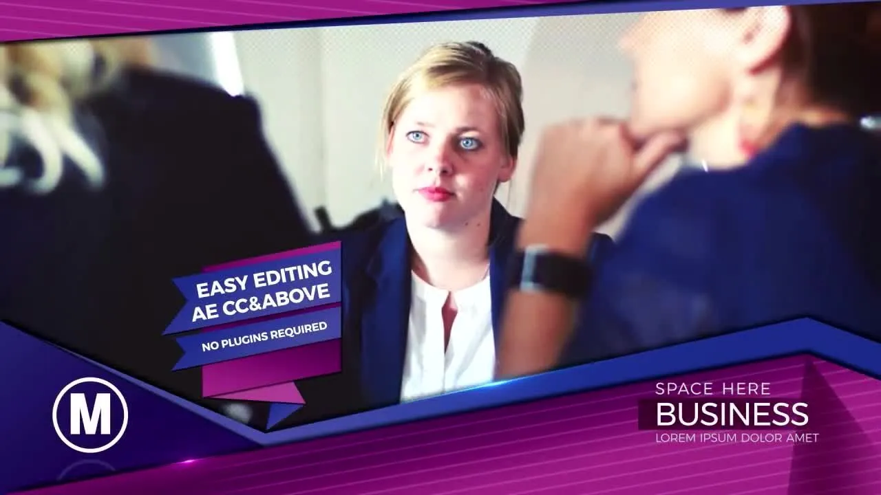 超现代企业文化宣传动画像素设计精选AE模板