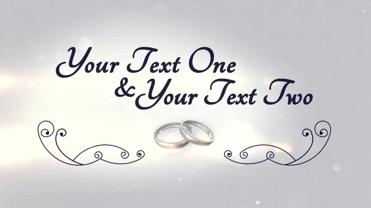 完美的婚礼照片展示像素设计精选AE模板