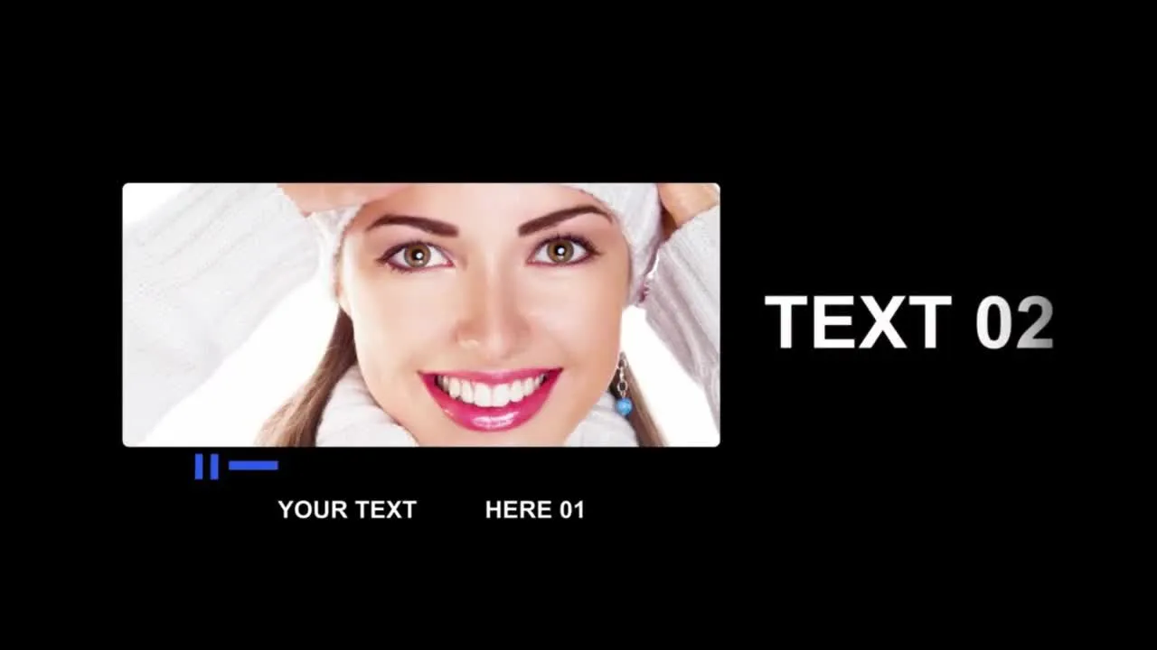 现代动画视频播放像素设计精选AE模板