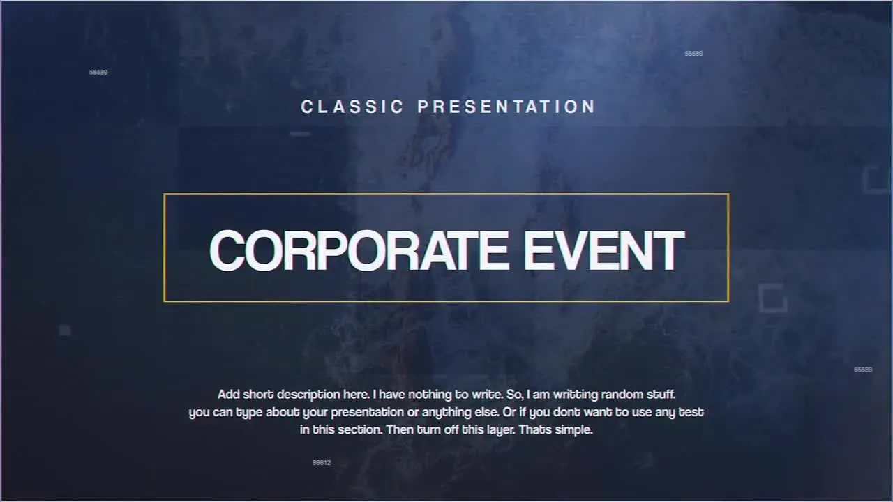 企业宣传动画活动像素设计精选AE模板