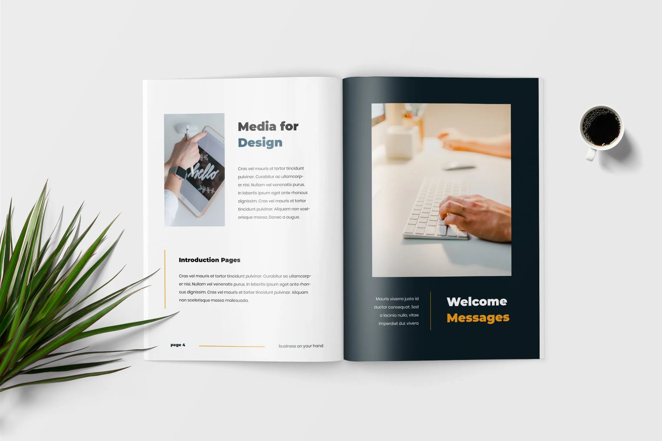极简主义Workbook创意设计模板v6 eCourse Workbook Template插图(2)