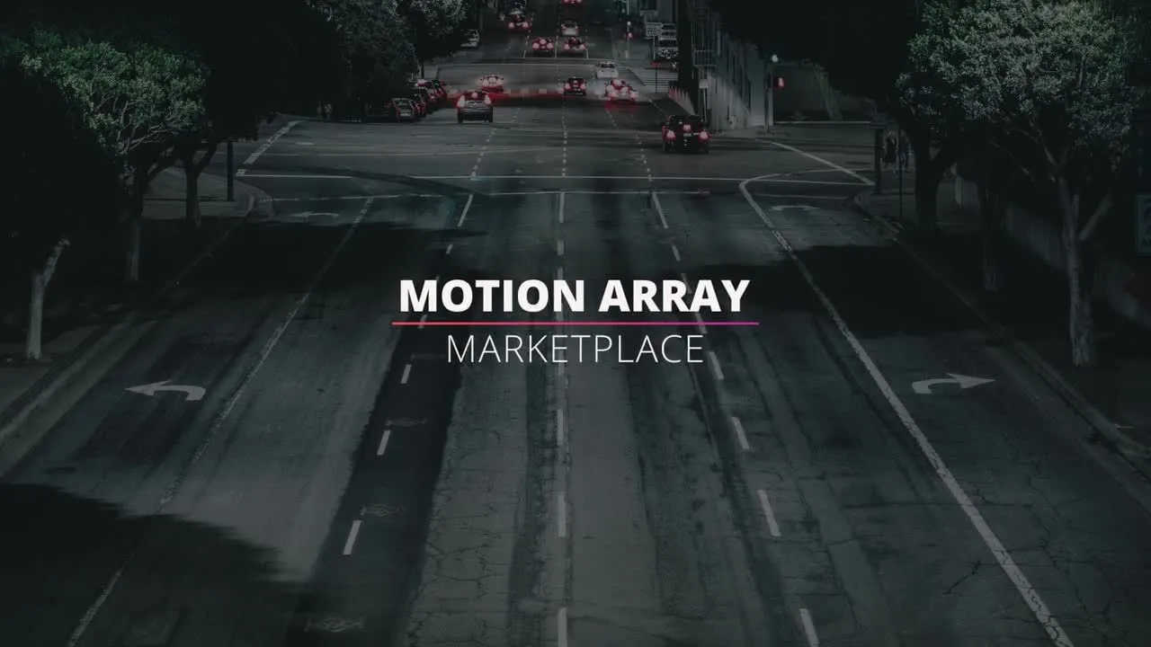 12个干净创意时尚的全屏幕标题像素设计精选AE模板