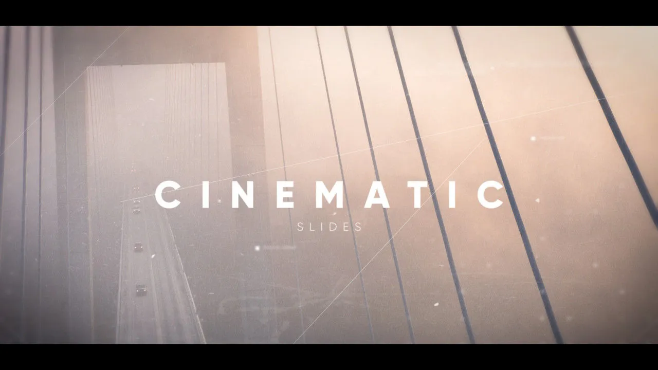 电影幻灯片展示像素设计精选AE模板