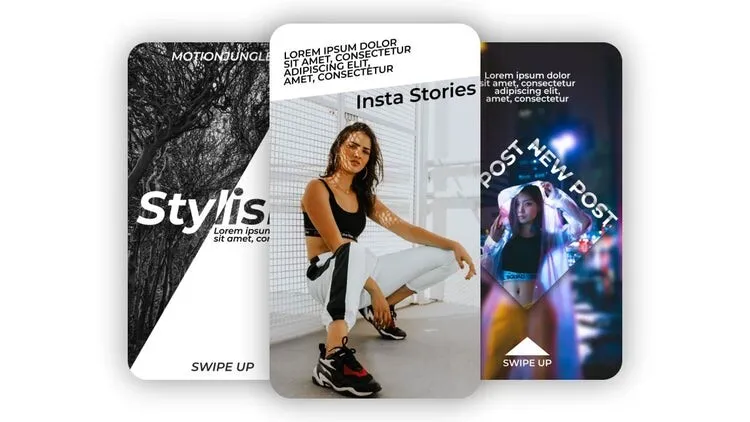 优雅现代的动画像素设计精选AE模板