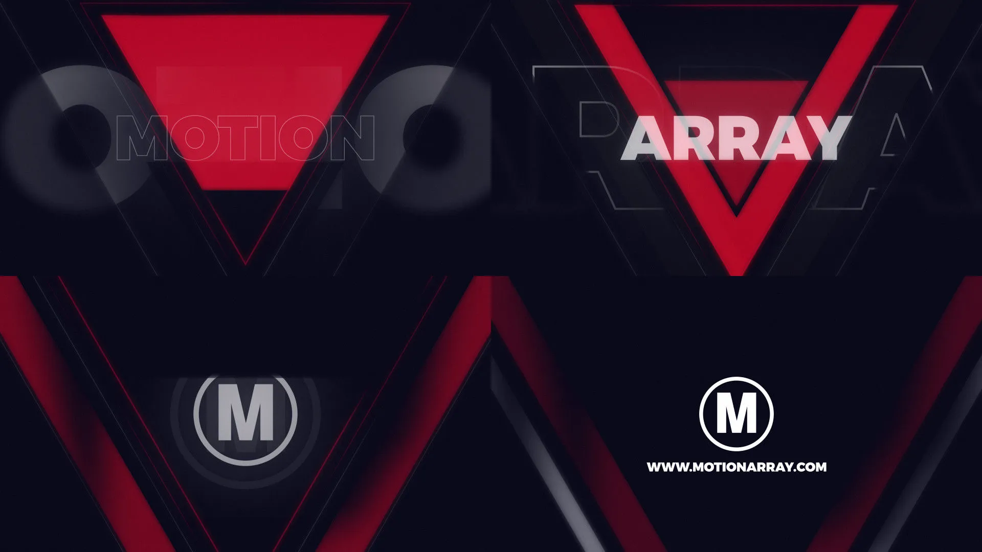 动态显示徽标揭幕战像素设计精选AE模板