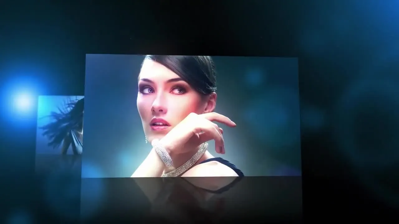 商业广告照片翻转像素设计精选AE模板