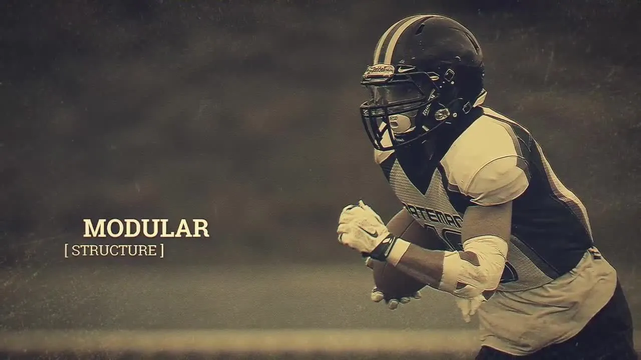 复古电影转场过渡开场白像素设计精选AE模板