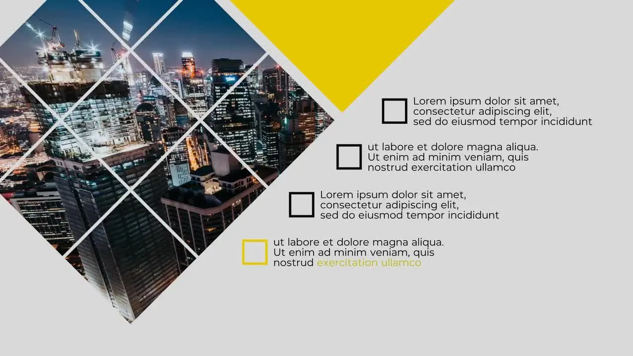 时尚创意的企业幻灯片节日活动宣传像素设计精选AE模板