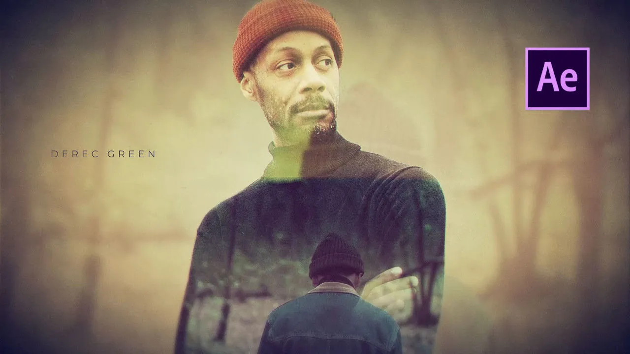 侦探电影预告片像素设计精选AE模板