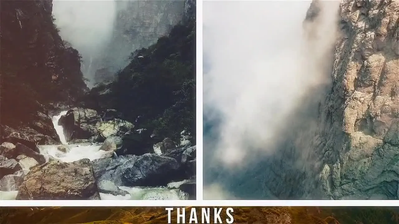 现代时尚明亮的照片幻灯片像素设计精选AE模板