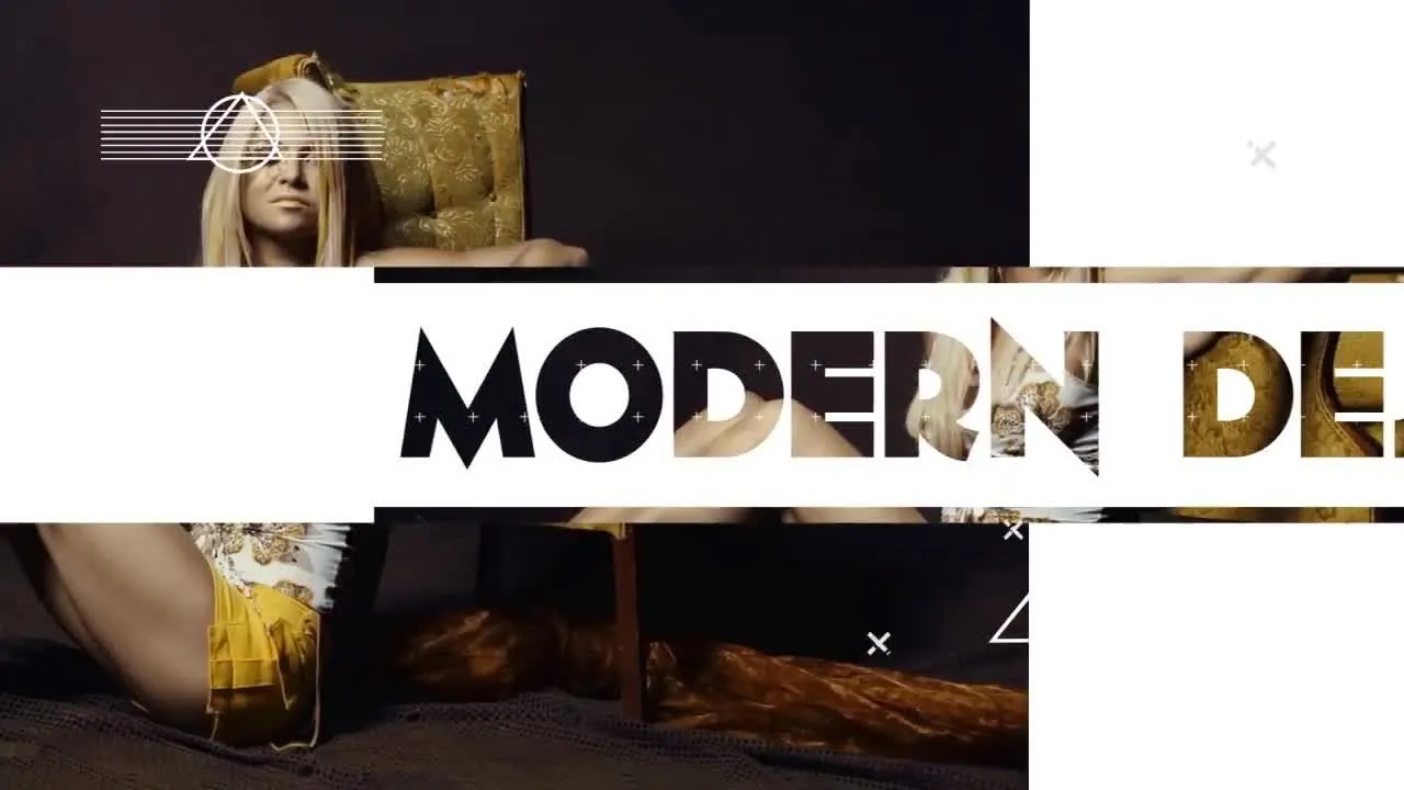 时尚现代的产品促销像素设计精选AE模板