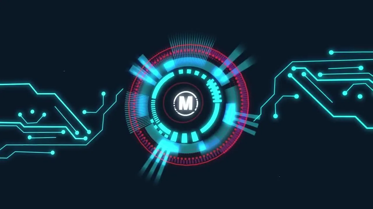 炫酷未来主义创造性动画徽标像素设计精选AE模板