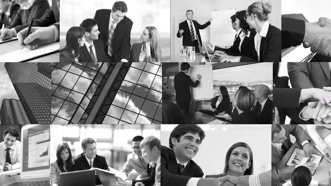 AE动态照片墙模板素材