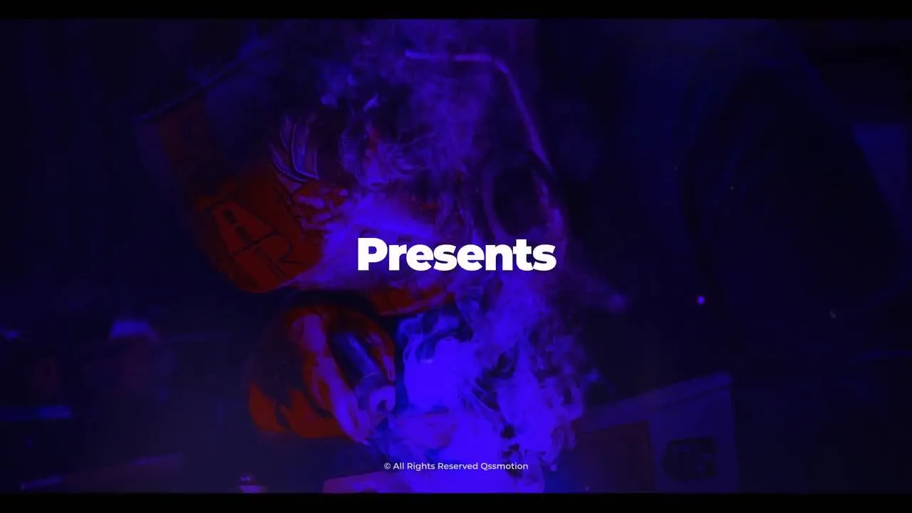 嘻哈节拍动画开场像素设计精选AE模板