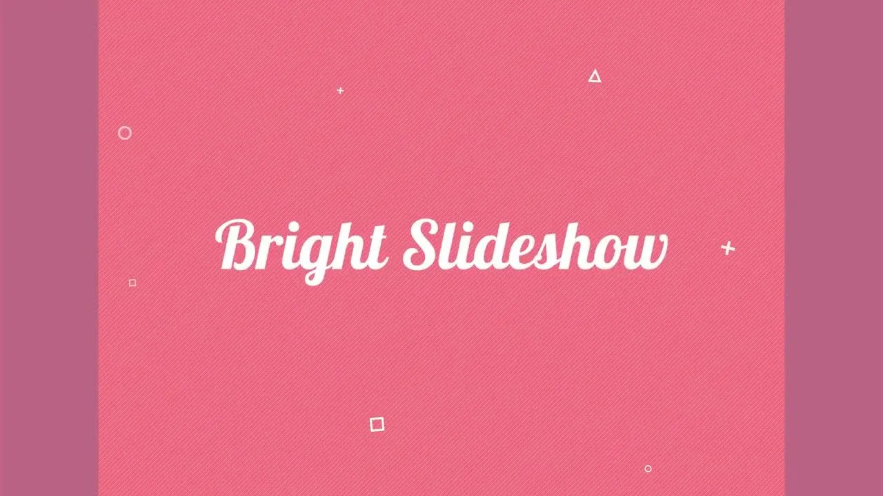 时尚设计的多彩图文展示动画像素设计精选AE模板