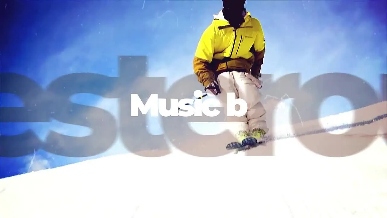 动态动画炫耀极限运动像素设计精选AE模板