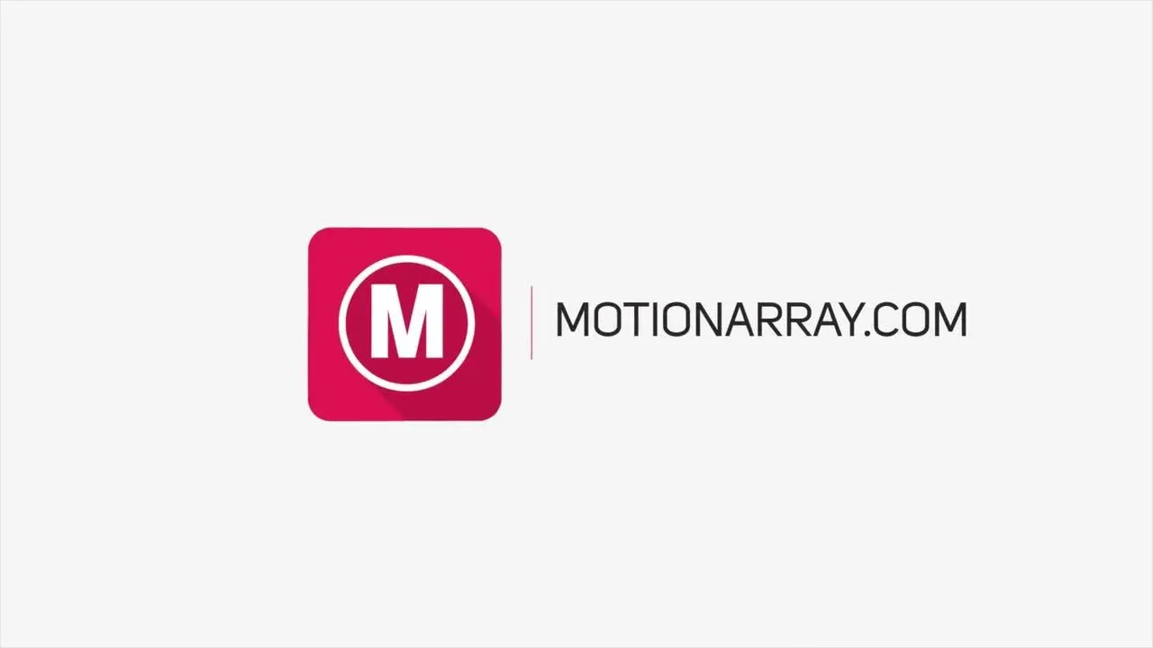 色彩丰富的形状徽标像素设计精选AE模板