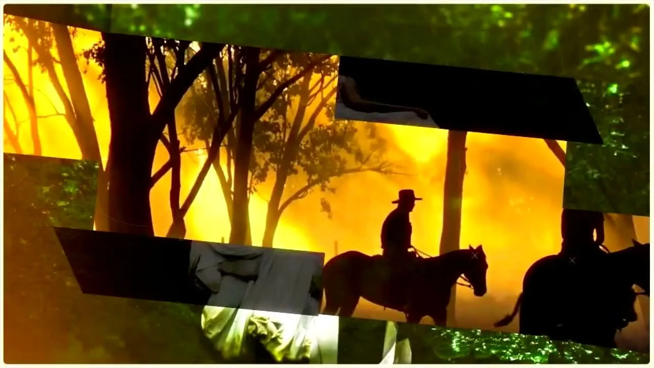 折叠式照片转场像素设计精选AE模板