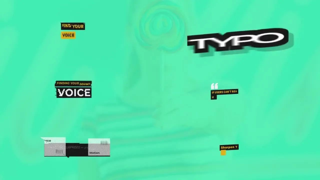 18组全屏动态标题字幕特效像素设计精选AE模板