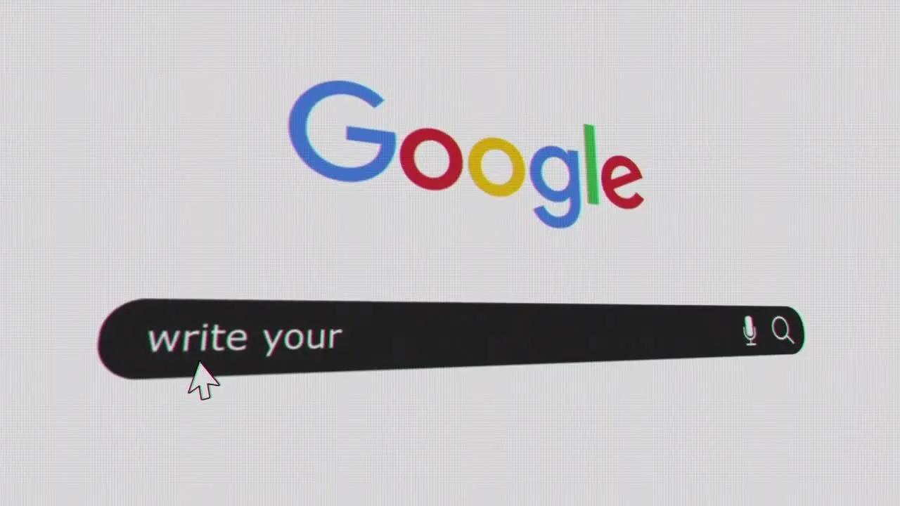 网页浏览器搜索logo演绎动画像素设计精选AE模板