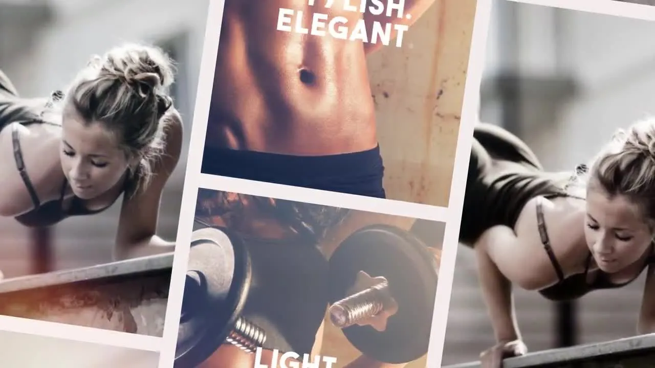 时尚简约动画幻灯片像素设计精选AE模板