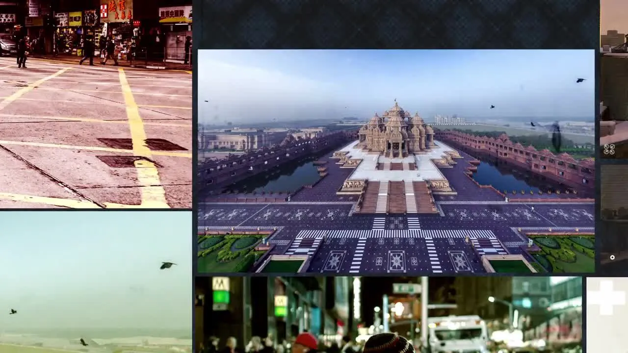 快节奏的城市logo动画展示像素设计精选AE模板