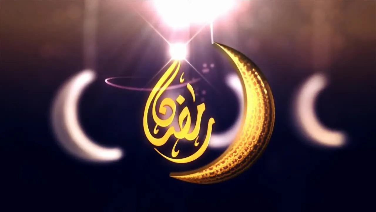 优雅斋月节动画开场像素设计精选AE模板