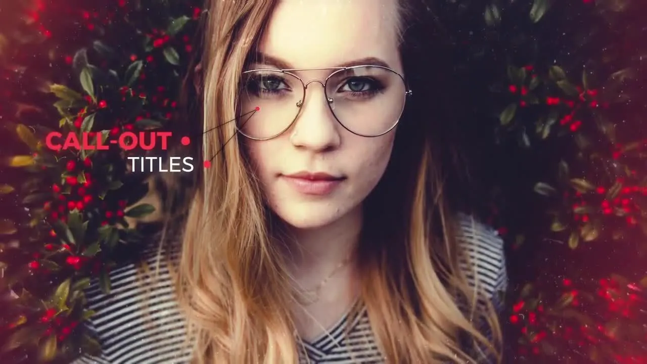 动态设计的旅游度假照片展示像素设计精选AE模板