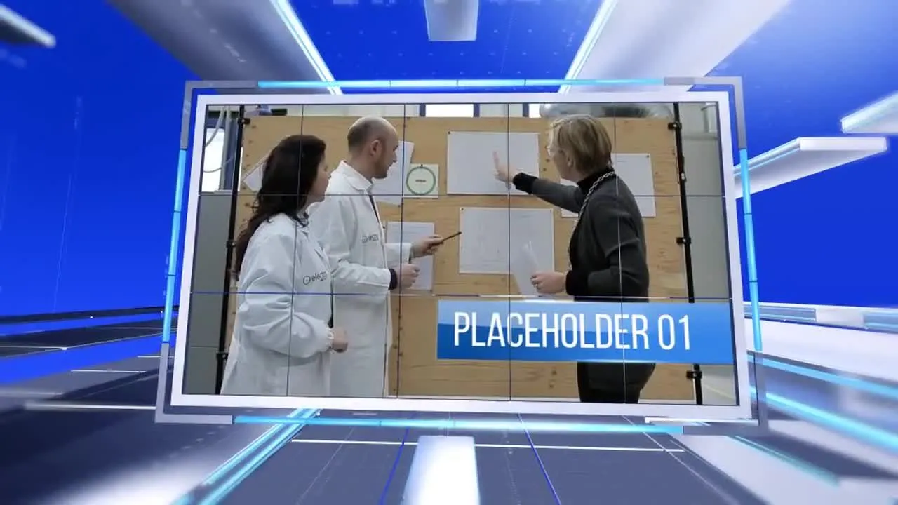 广告信息效果像素设计精选AE模板