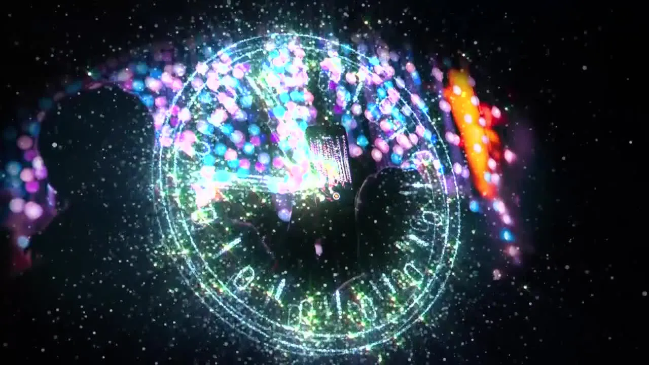 圣诞节和新年开瓶器像素设计精选AE模板