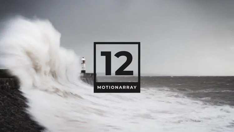 现代标题全屏动画ae模板