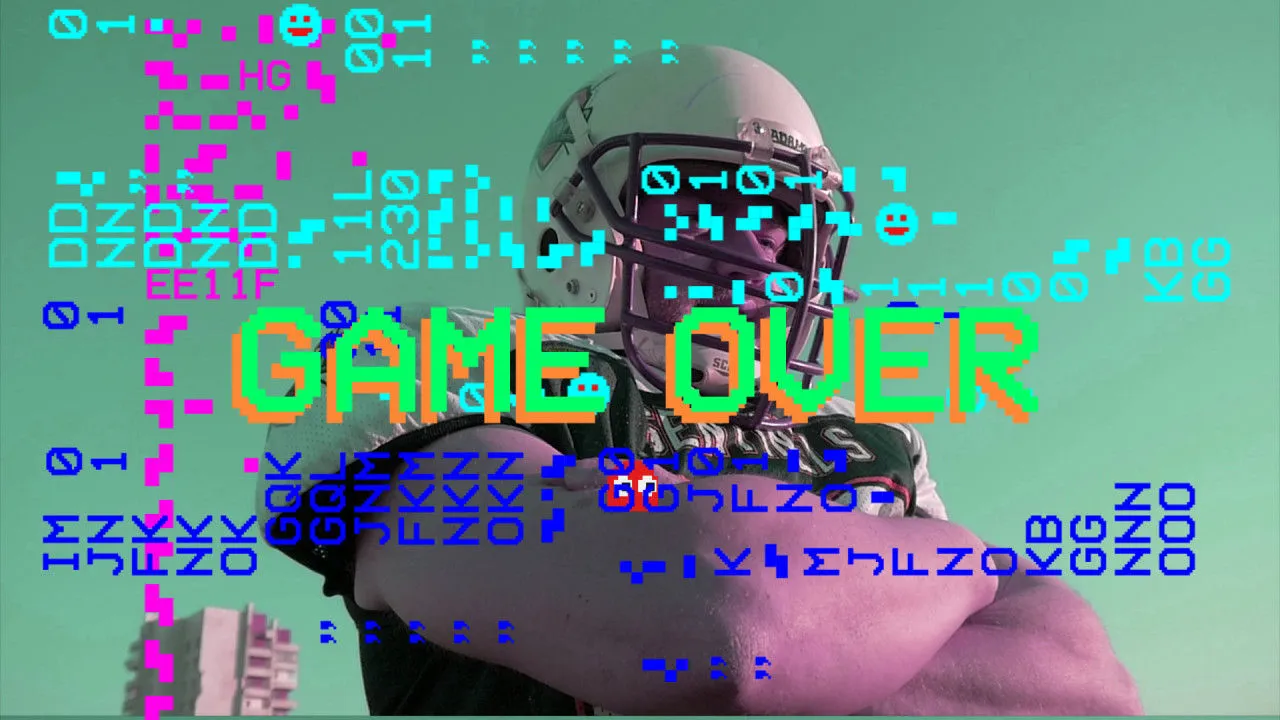 游戏故障转换动画像素设计精选AE模板