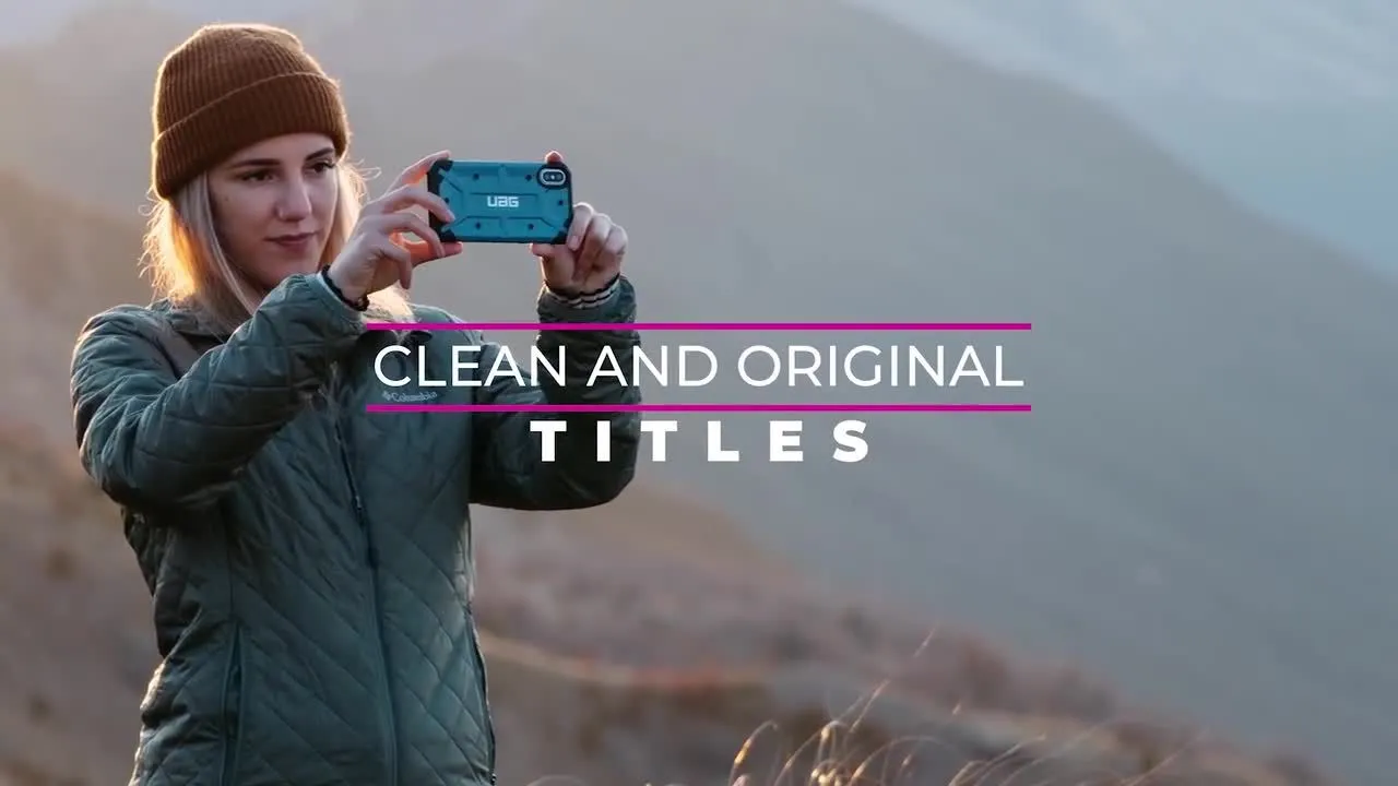 15个独特时尚的社交媒体标题像素设计精选AE模板