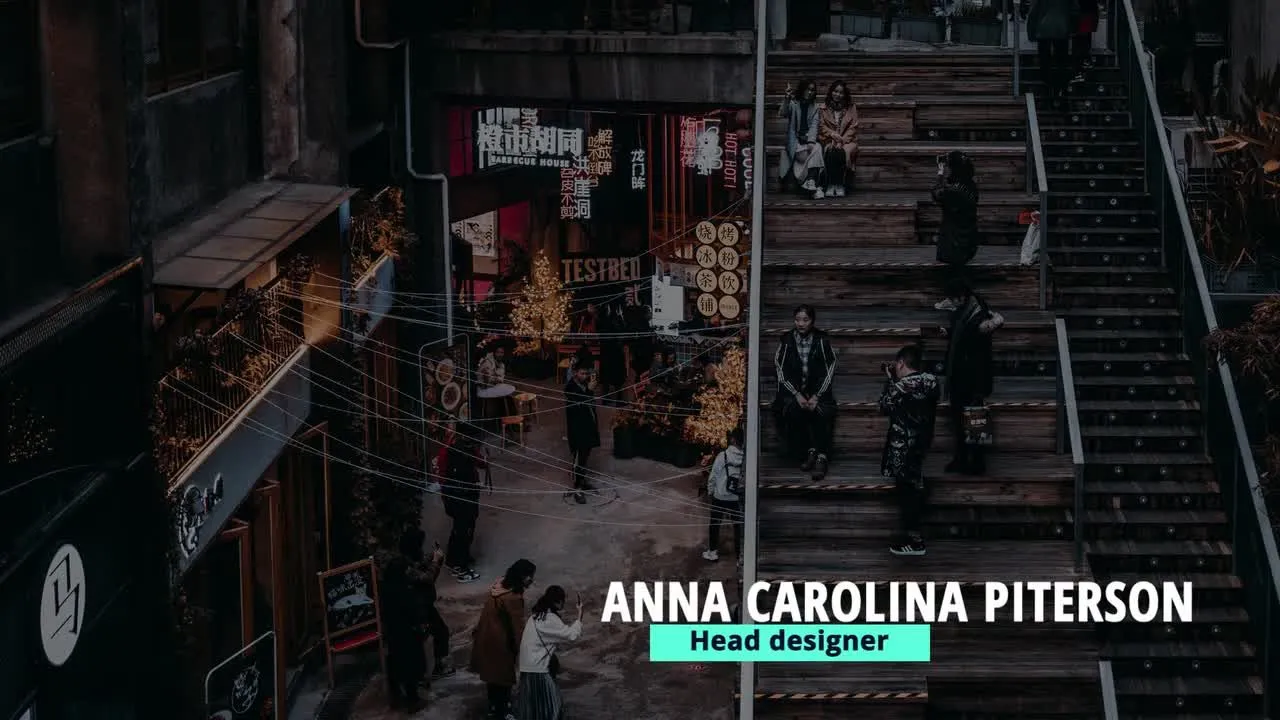 现代低三分之一像素设计精选AE模板