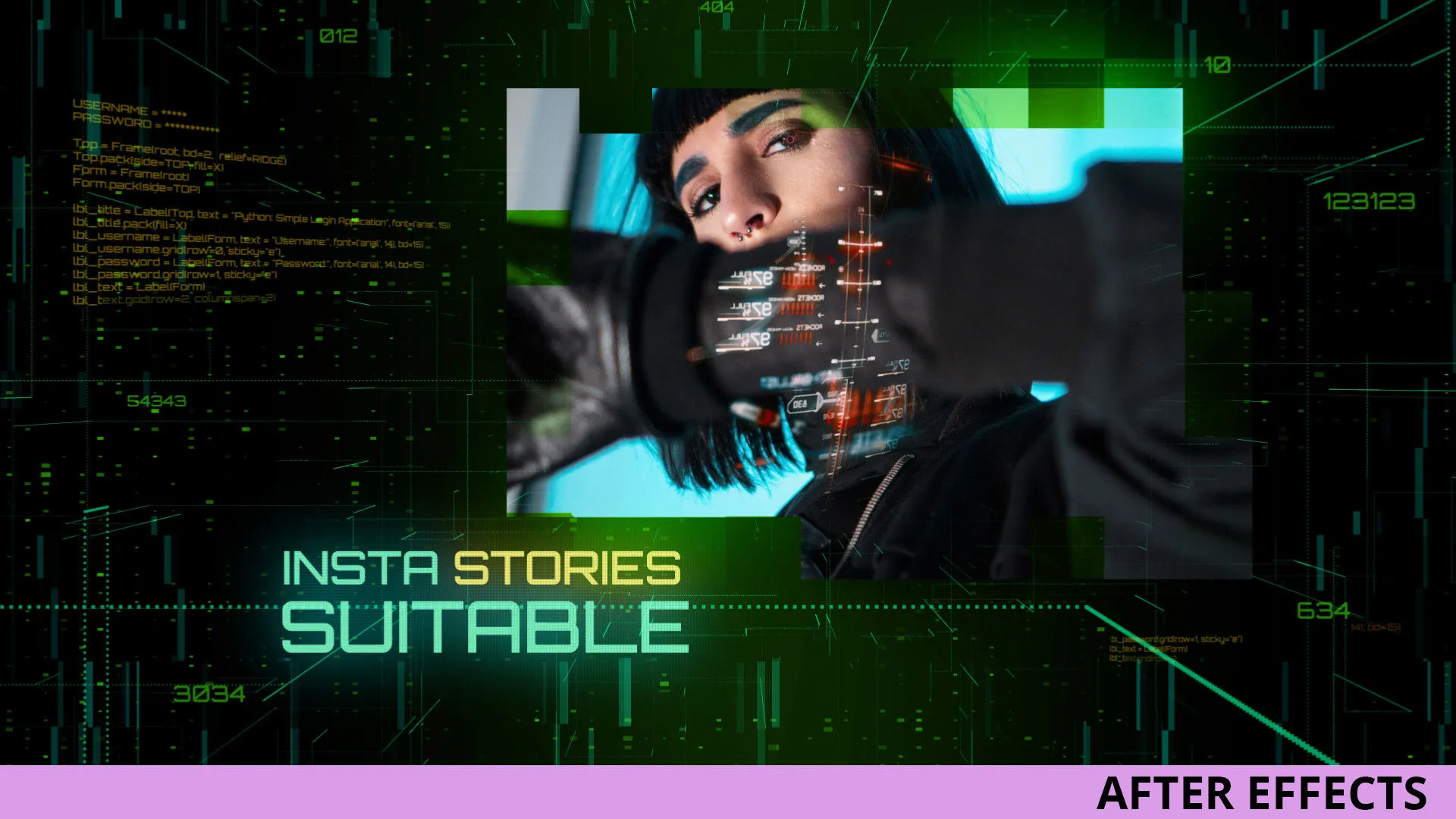 现代广告宣传片头介绍像素设计精选AE模板