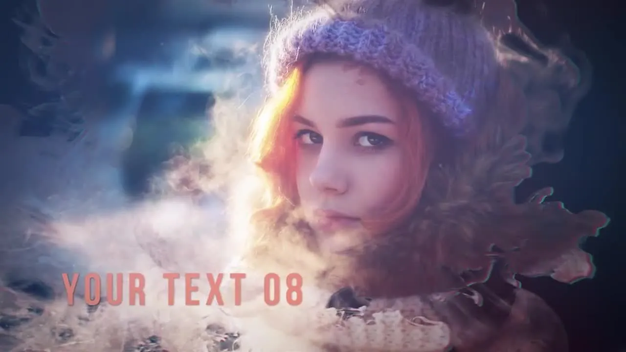 水墨图幻灯片动画像素设计精选AE模板