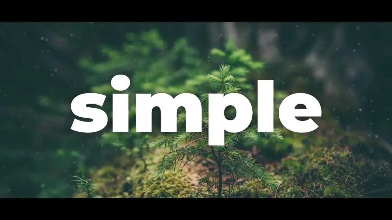 简单的富有创意的幻灯片像素设计精选AE模板