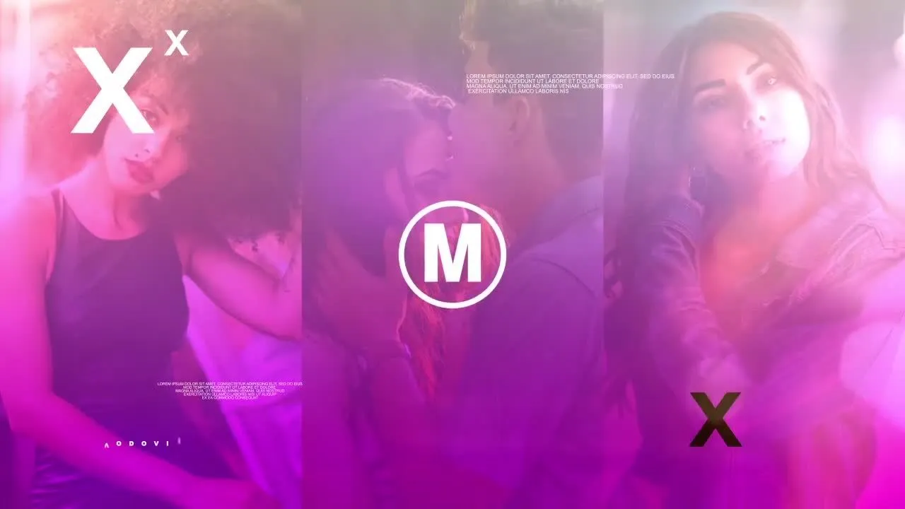 旅游幻灯片照片展示像素设计精选AE模板