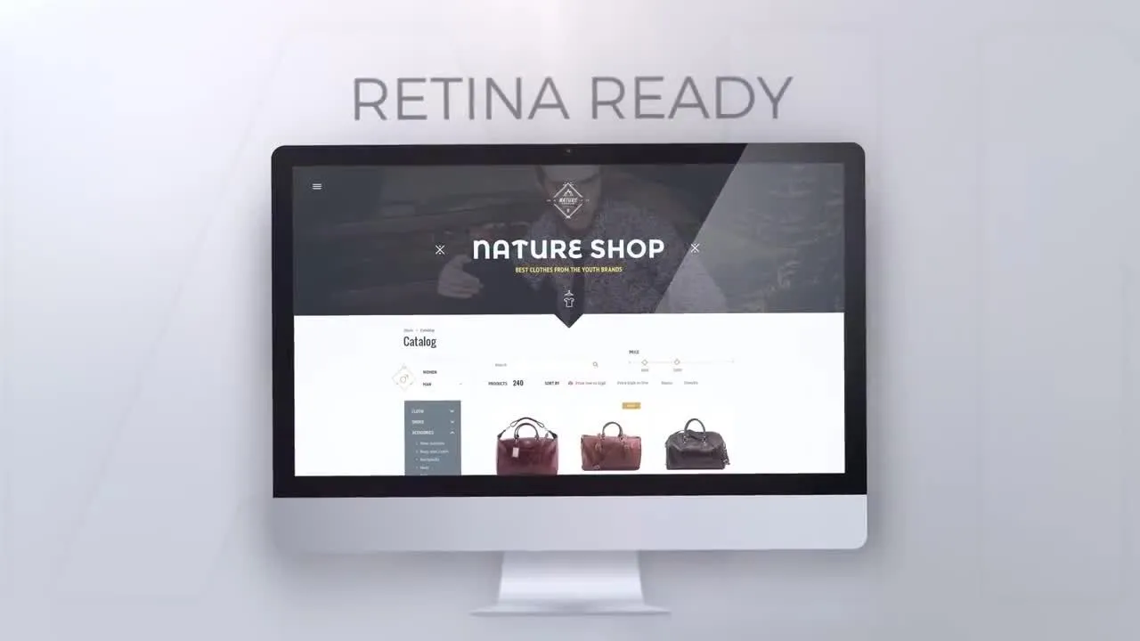 网站促销演示动画像素设计精选AE模板