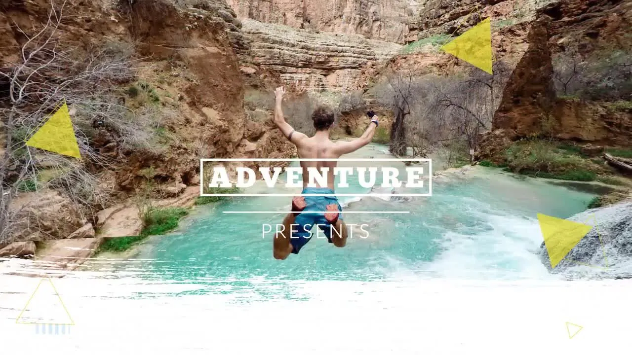 运动冒险产品销售ae模板