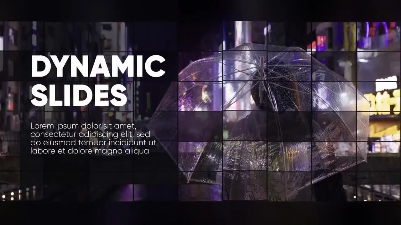 创意公司马赛克动态效果像素设计精选AE模板