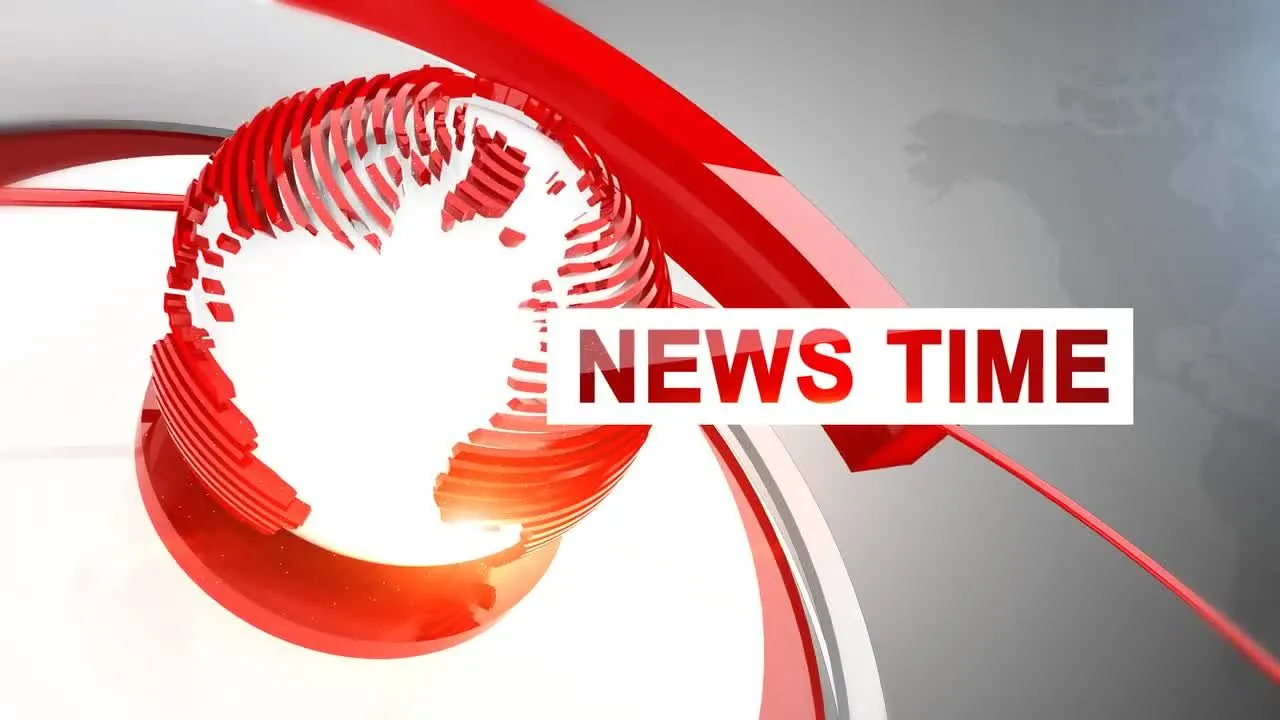 新闻时间3D动画像素设计精选AE模板