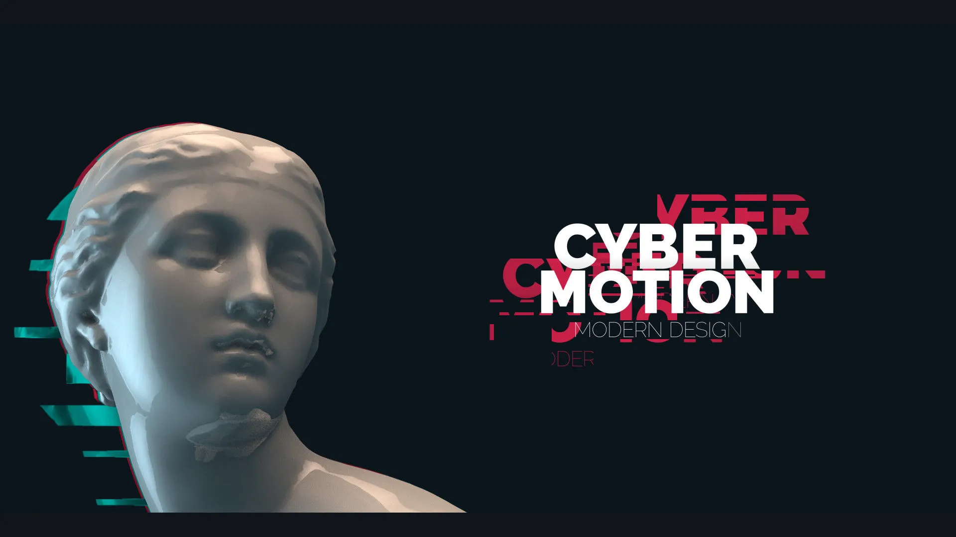 精彩动画效果和精力充沛的动画游戏全屏标题动画像素设计精选AE模板